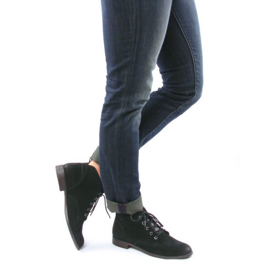boots d'été noir mode femme printemps été - Photo Produit 8