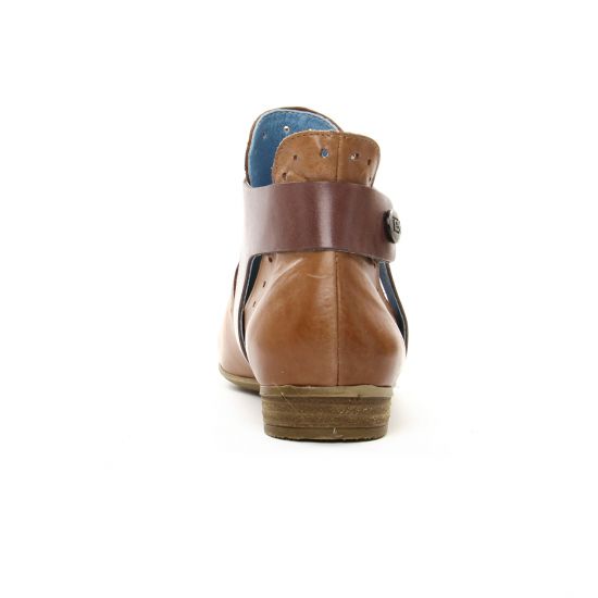 boots marron mode femme printemps été - Photo Produit 7