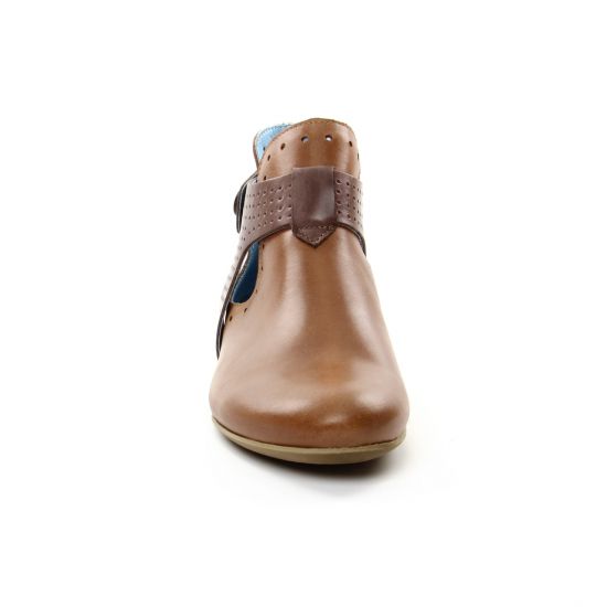 boots marron mode femme printemps été - Photo Produit 6