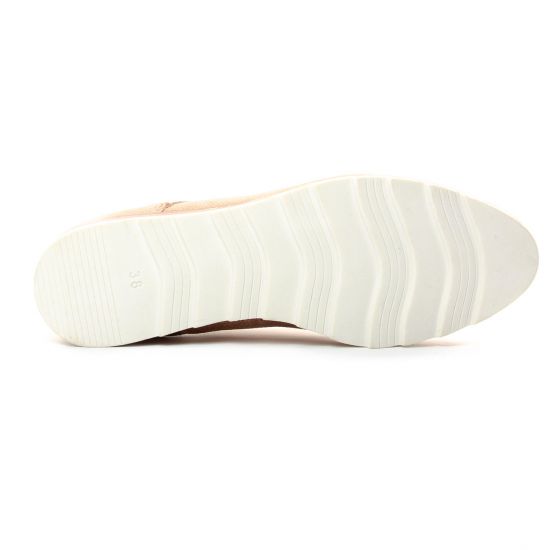 derbys compensées rose doré mode femme printemps été - Photo Produit 5