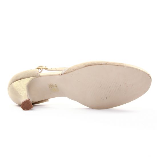 escarpins salomé beige mode femme printemps été - Photo Produit 5