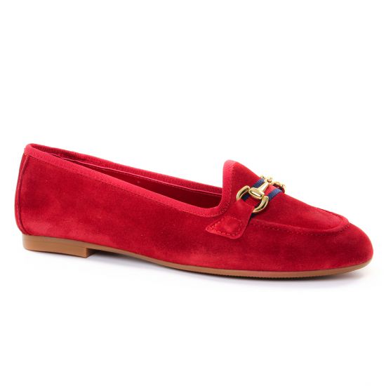 Mocassins Maria Jaen 6002 X Rojo, vue principale de la chaussure femme