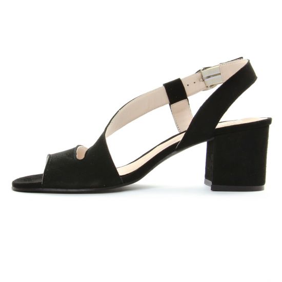 nu-pieds noir mode femme printemps été - Photo Produit 3