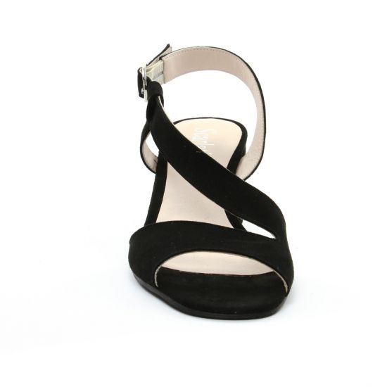 nu-pieds noir mode femme printemps été - Photo Produit 6