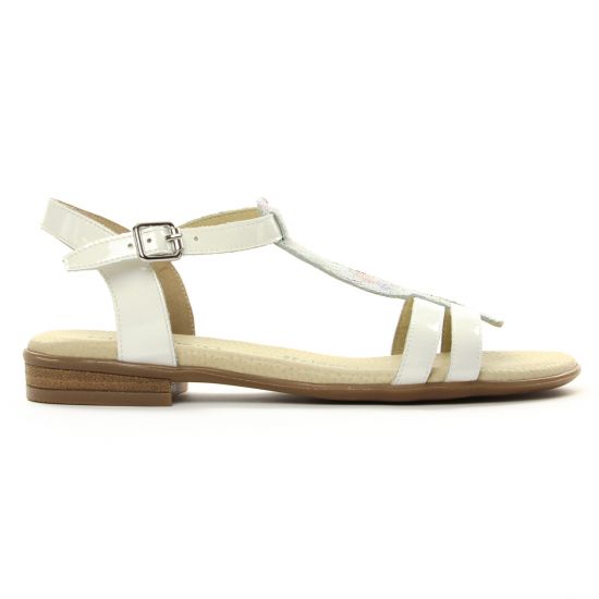 sandales blanc multi mode femme printemps été - Photo Produit 2