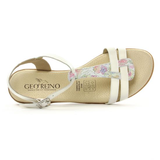 sandales blanc multi mode femme printemps été - Photo Produit 4