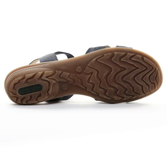 sandales bleu marine mode femme printemps été - Photo Produit 5