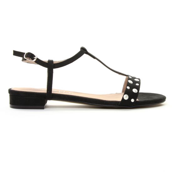 sandales noir mode femme printemps été - Photo Produit 2