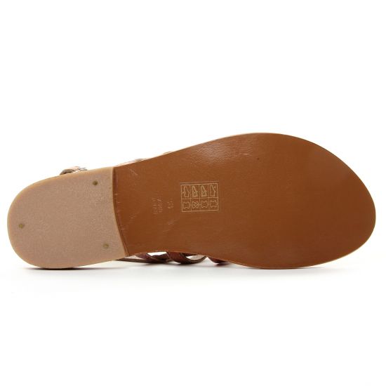 sandales rose argent mode femme printemps été - Photo Produit 5