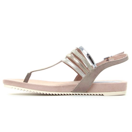 sandales rose multi mode femme printemps été - Photo Produit 3