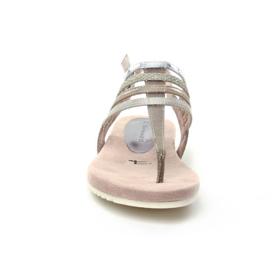 sandales rose multi mode femme printemps été - Photo Produit 6