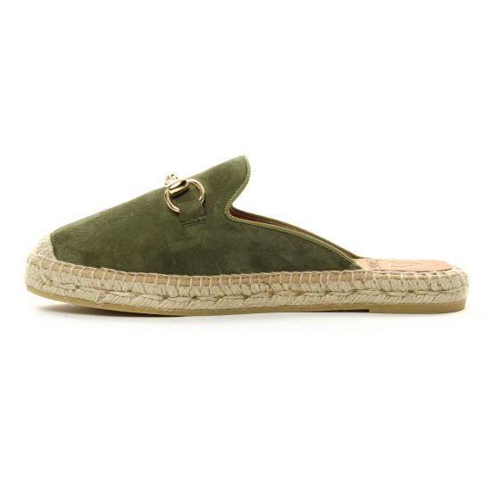 espadrilles vert mode femme printemps été - Photo Produit 3