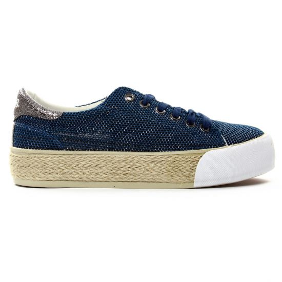 tennis bleu bronze mode femme printemps été - Photo Produit 2