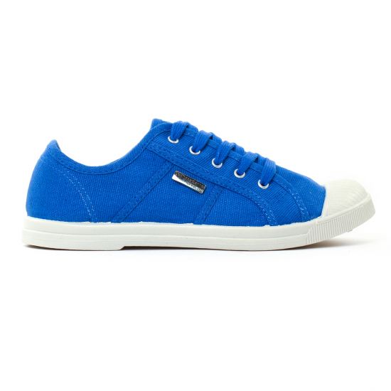tennis toile bleu mode femme printemps été - Photo Produit 2
