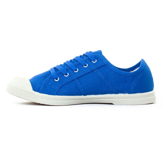 tennis toile bleu mode femme printemps été - Photo Produit 3