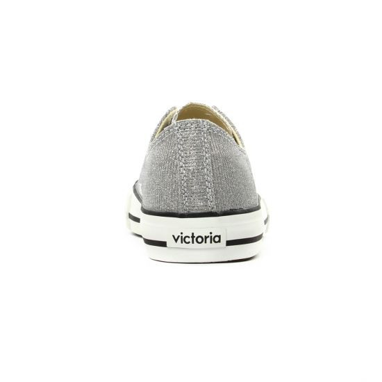 tennis gris argent mode femme printemps été - Photo Produit 7