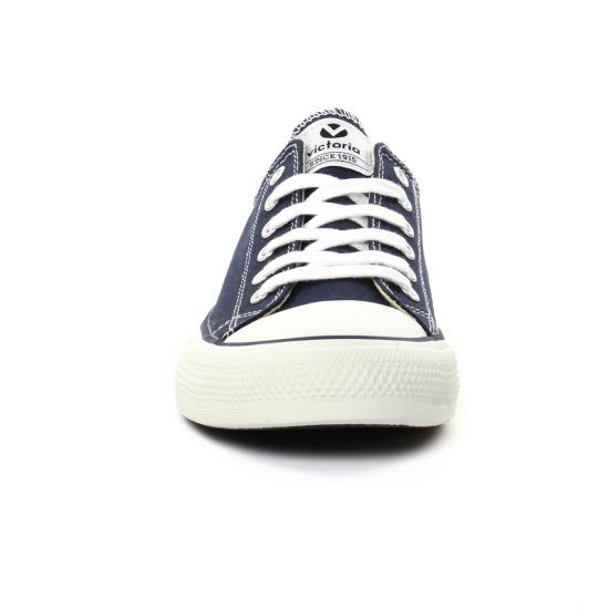 tennis toile bleu marine mode femme printemps été - Photo Produit 6