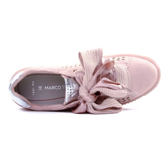 tennis rose argent mode femme printemps été - Photo Produit 4