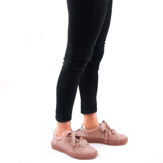 tennis rose argent mode femme printemps été - Photo Produit 8