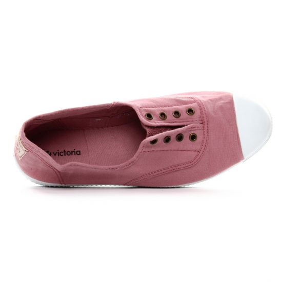 tennis toile rose mode femme printemps été - Photo Produit 4