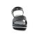 nu-pieds compensés noir argent mode femme printemps été vue 6