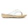 sandales blanc beige mode femme printemps été vue 2