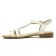 sandales blanc multi mode femme printemps été vue 3
