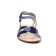 sandales bleu marine mode femme printemps été vue 6