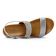 sandales compensées gris argent mode femme printemps été vue 4