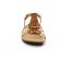 sandales marron blanc mode femme printemps été vue 6