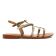 sandales marron mode femme printemps été vue 2