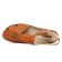 sandales marron orange mode femme printemps été vue 4