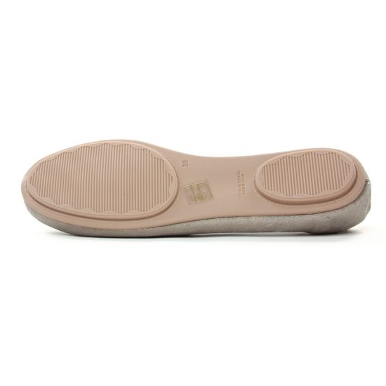 ballerines marron doré mode femme printemps été - Photo Produit 5