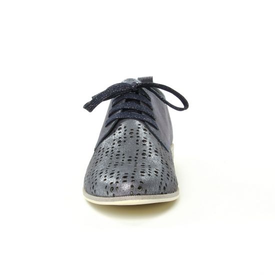 derbies bleu marine mode femme printemps été - Photo Produit 6