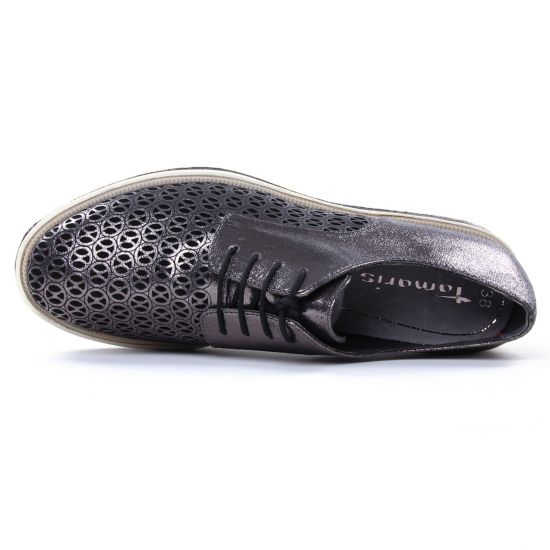 derbys compensées mauve metal mode femme printemps été - Photo Produit 4