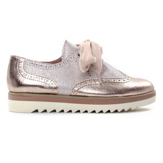 derbys compensées rose metal mode femme printemps été - Photo Produit 2