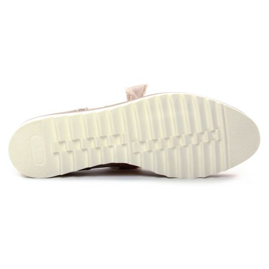 derbys compensées rose metal mode femme printemps été - Photo Produit 5