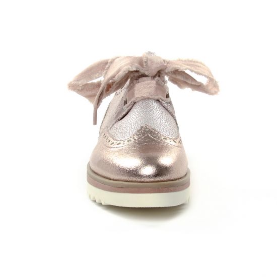 derbys compensées rose metal mode femme printemps été - Photo Produit 6