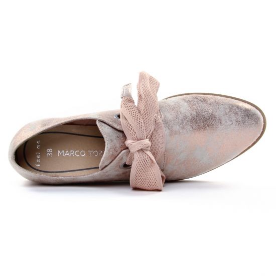 derbys compensées rose metal mode femme printemps été - Photo Produit 4