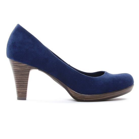 escarpins bleu marine mode femme printemps été - Photo Produit 2