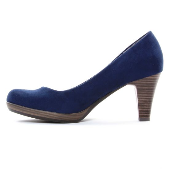 escarpins bleu marine mode femme printemps été - Photo Produit 3