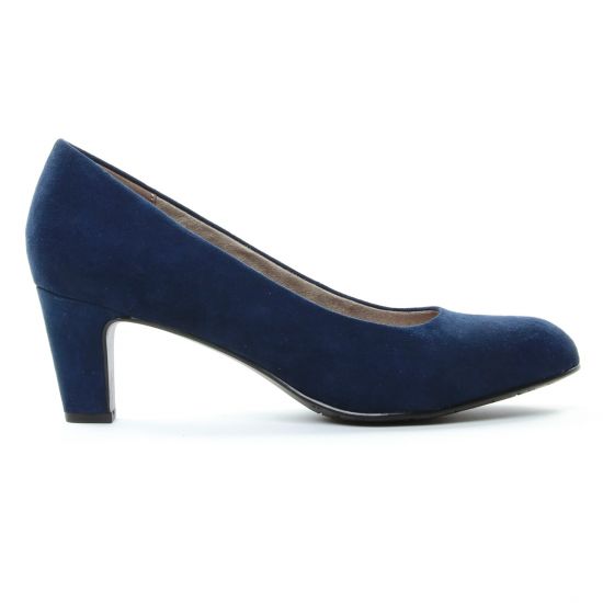 escarpins bleu marine mode femme printemps été - Photo Produit 2