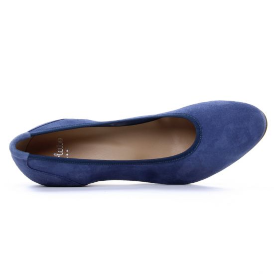 escarpins bleu mode femme printemps été - Photo Produit 4