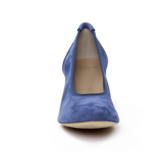 escarpins bleu mode femme printemps été - Photo Produit 6