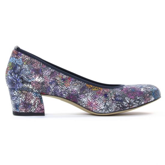 escarpins multicolore mode femme printemps été - Photo Produit 2