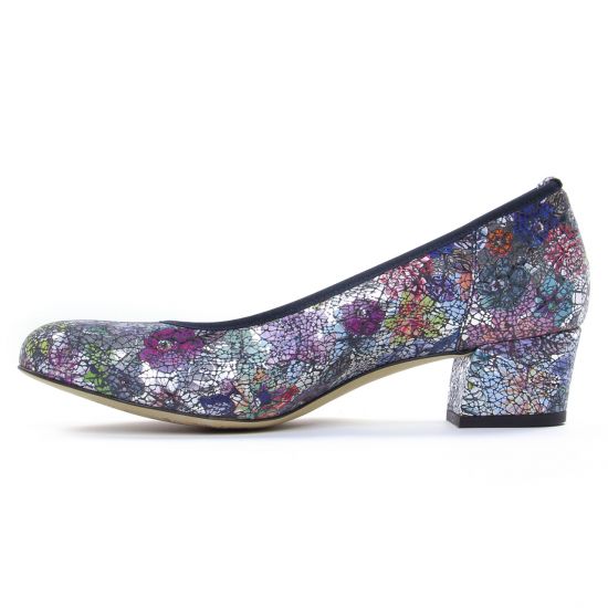 escarpins multicolore mode femme printemps été - Photo Produit 3