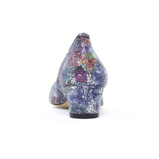 escarpins multicolore mode femme printemps été - Photo Produit 7