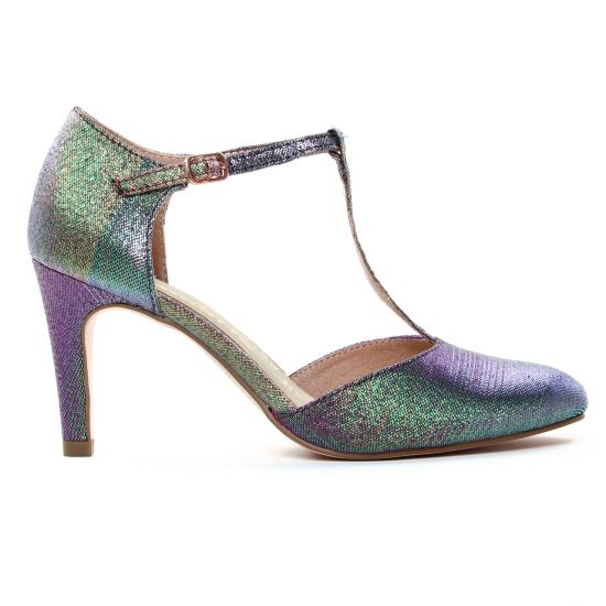 escarpins multicolore mode femme printemps été - Photo Produit 2