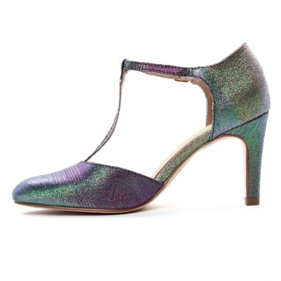 escarpins multicolore mode femme printemps été - Photo Produit 3