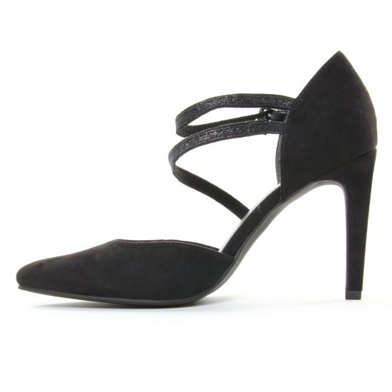 escarpins noir mode femme printemps été - Photo Produit 3